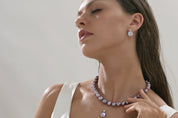 Sasha Coin Baroque Pearl Pendant Necklace