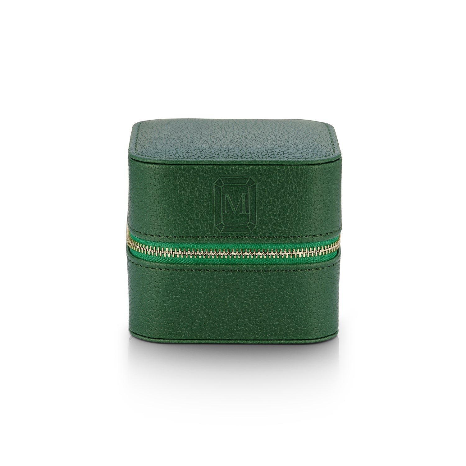 Emerald Green Jewelry Travel Case