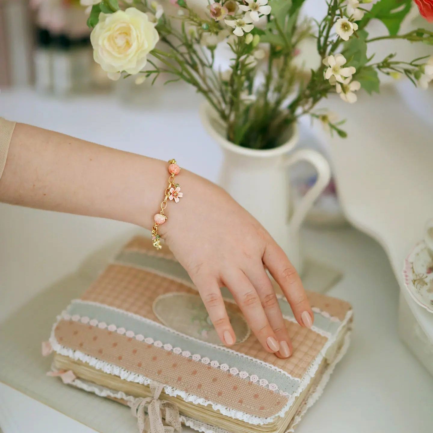 Peach Blossom Bracelet