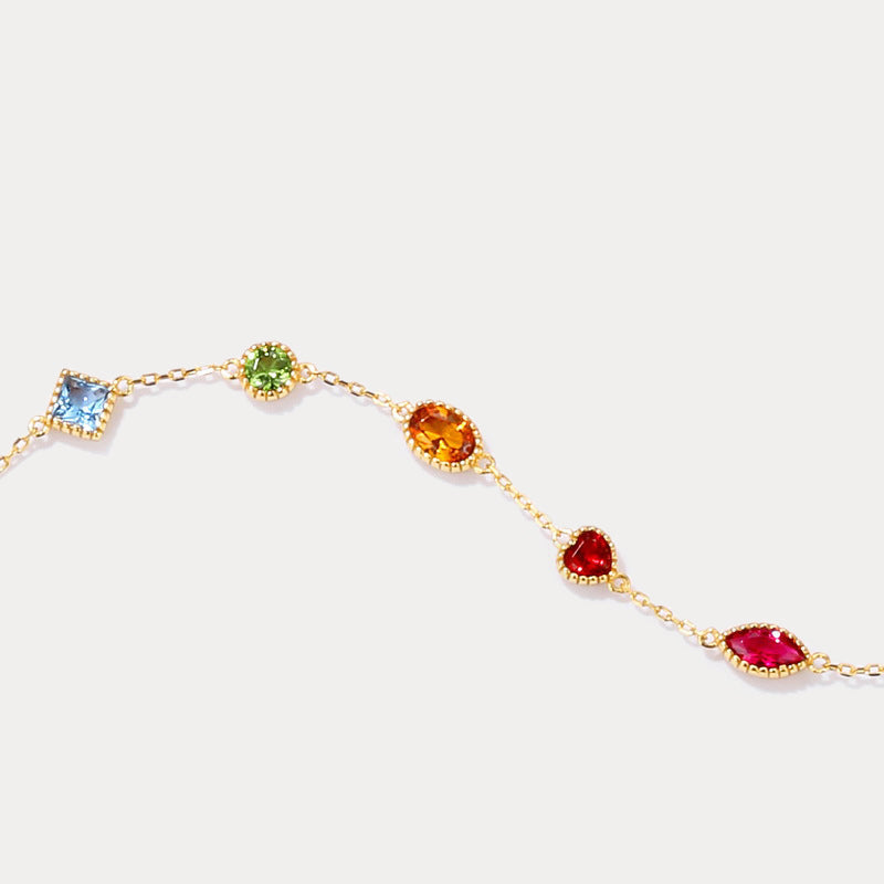 Rainbow Gem Bracelet