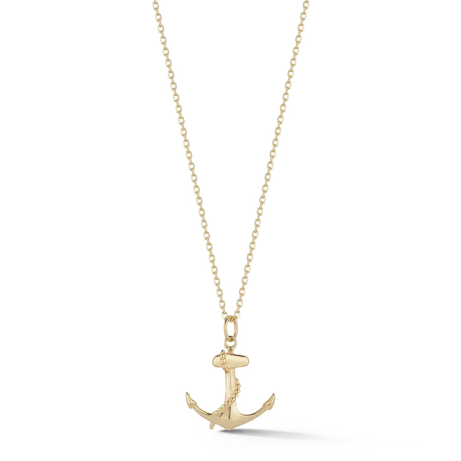 14kt Nautical Anchor Necklace