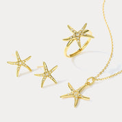 Starfish Earrings