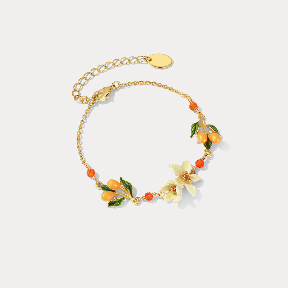 Orange Blossom Bracelet