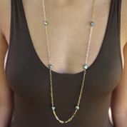 Michelle Tahitian Keshi Pearl Necklace