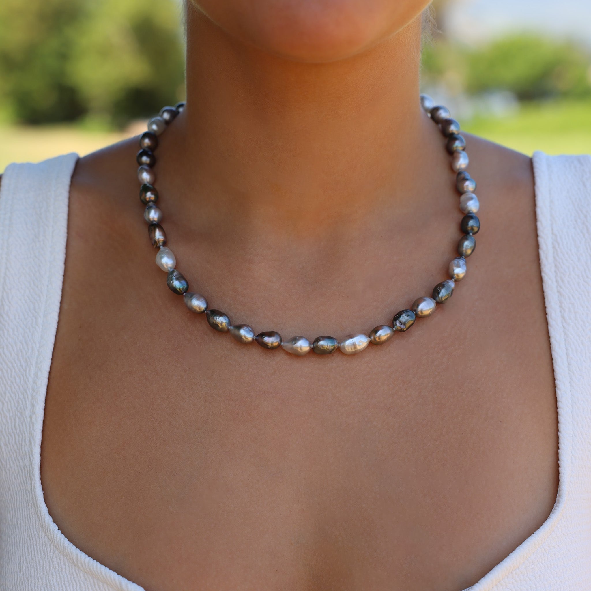 Marisol Tahitian Keshi Pearl Strand