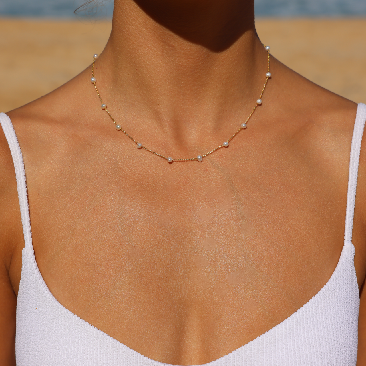 Chloe Pearl Necklace