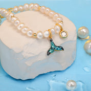 Mermaid Tail Pearl Bracelet