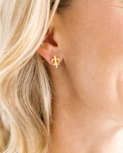 Mini Fleur de Lis Studs