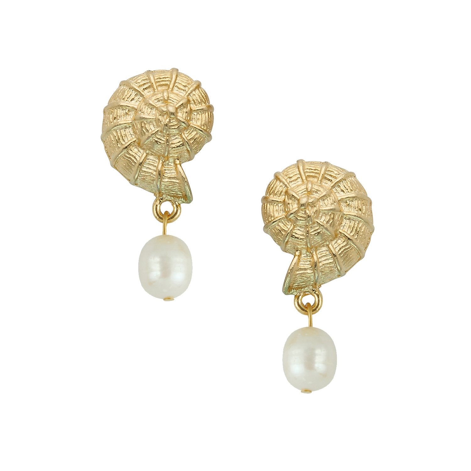 Shell Drop Earrings