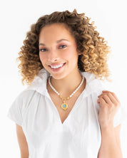 Charlotte Mini Pearl Necklace