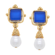 Charlotte Pearl Drop Earrings