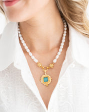 Charlotte Mini Pearl Necklace