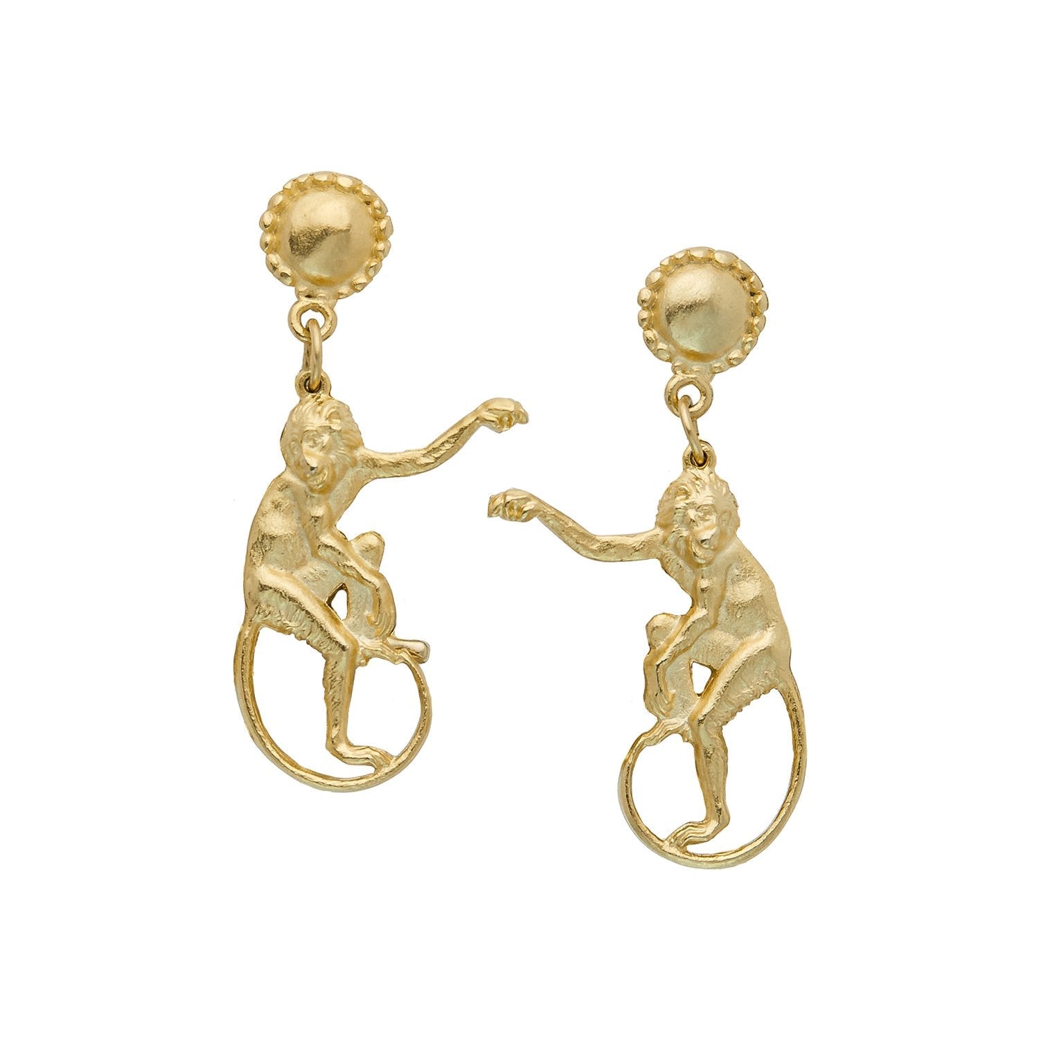 Monkey Earrings