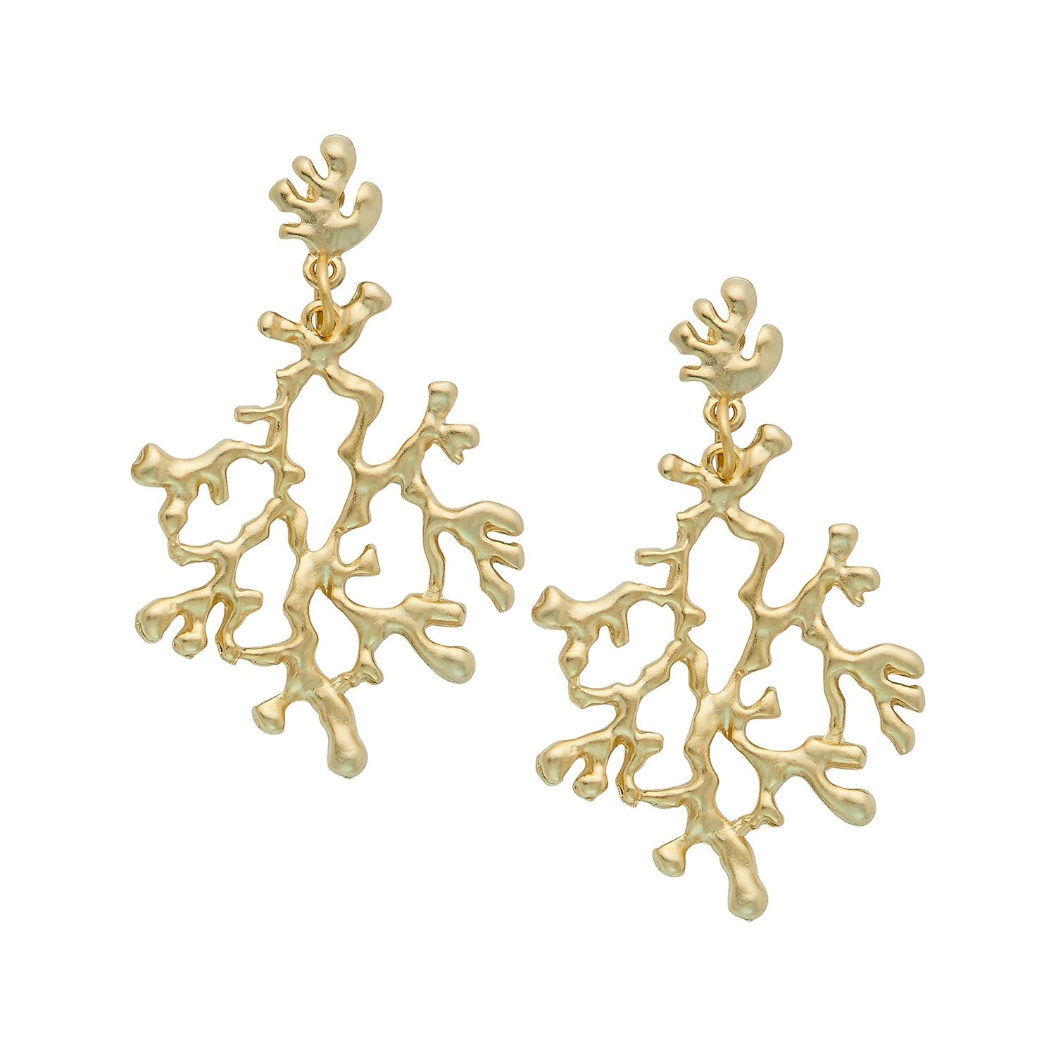 Coral Branch Earrings