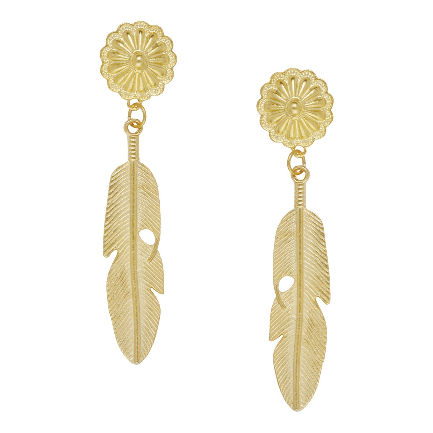 Jane Feather Earrings