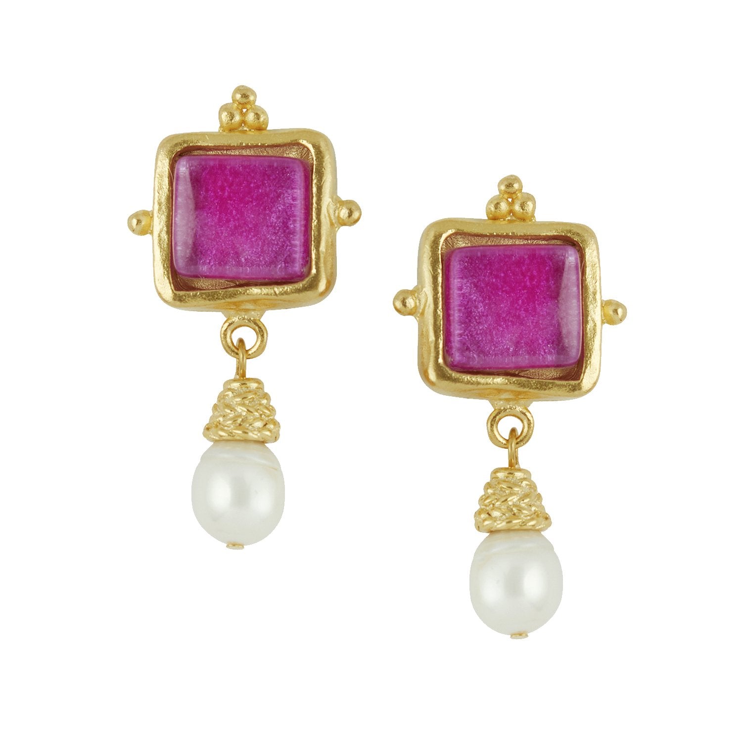 Madeline Pearl Drop Earrings