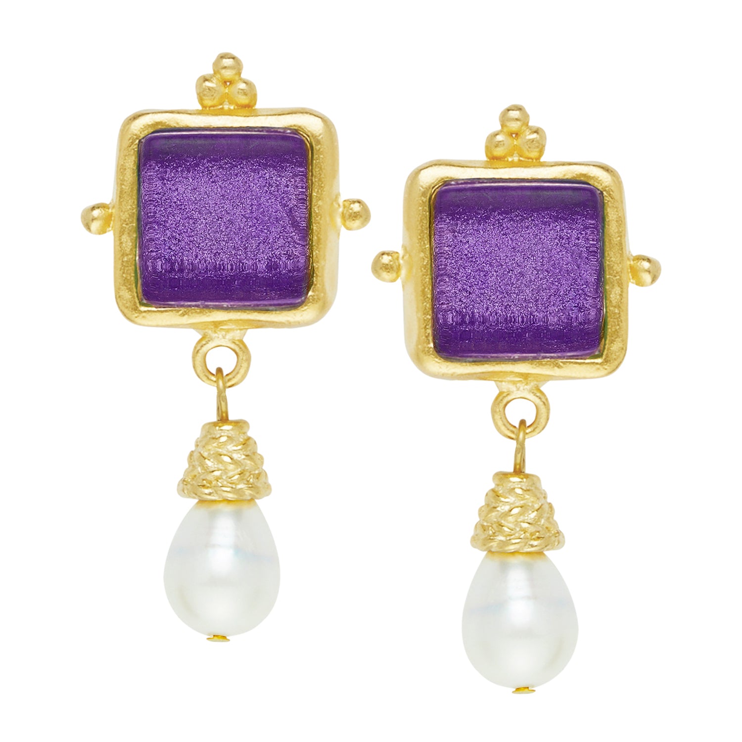 Madeline Pearl Drop Earrings