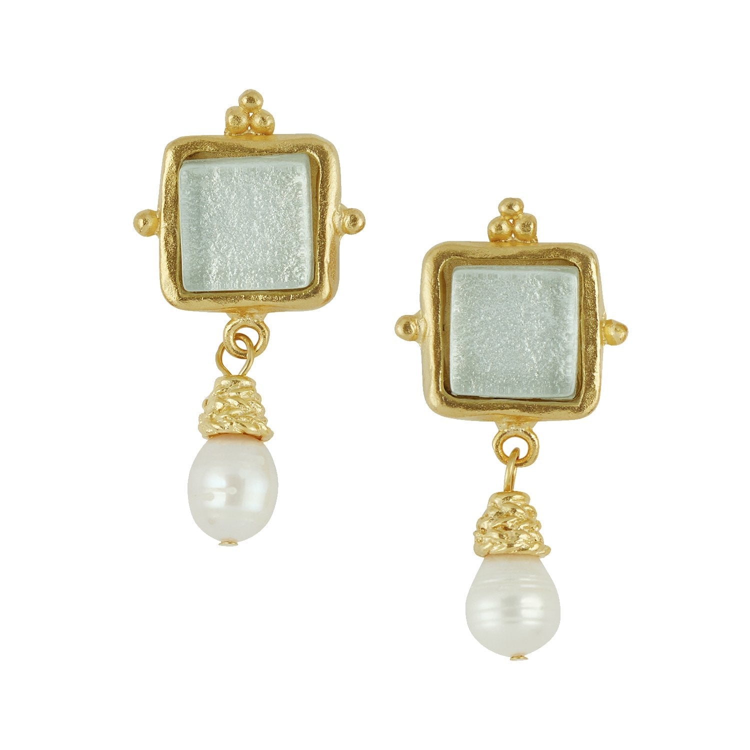 Madeline Pearl Drop Earrings