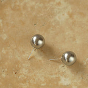 Swarovski Grey Pearls Stud Earrings