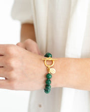 Bentley Stone Bracelet - Malachite