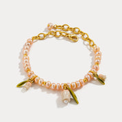 Lily Of The Valley Pearl Bracelet