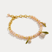 Lily Of The Valley Pearl Bracelet