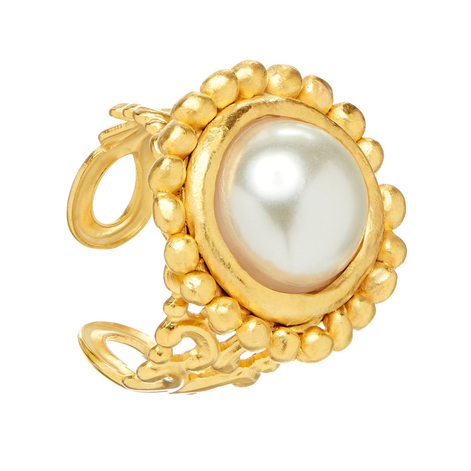 Dotted Pearl Ring