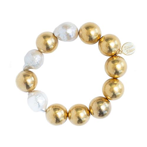 Margaret Baroque Pearl Bracelet