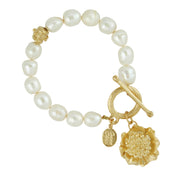 Camellia Pearl Bracelet