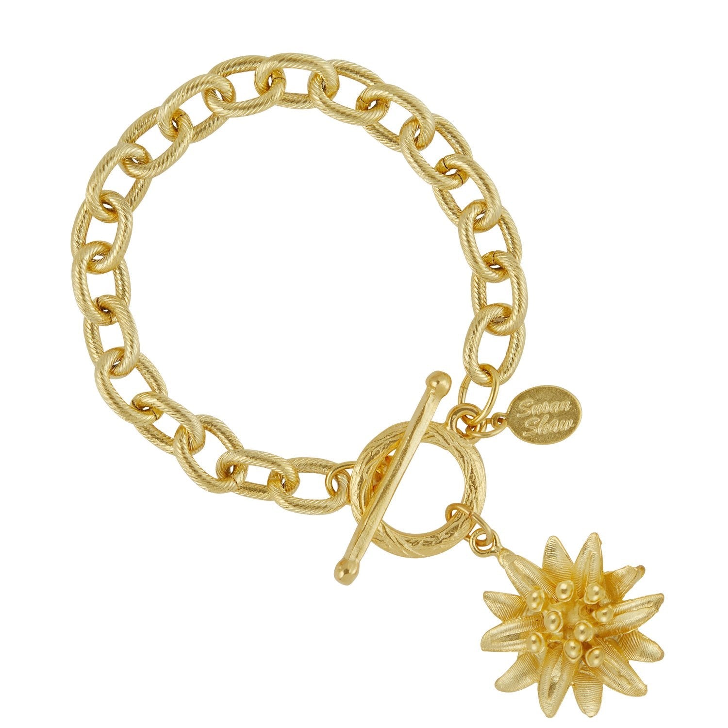 Water Lily Chain Bracelet