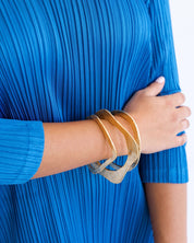 Set of 3 Hammered Bangles