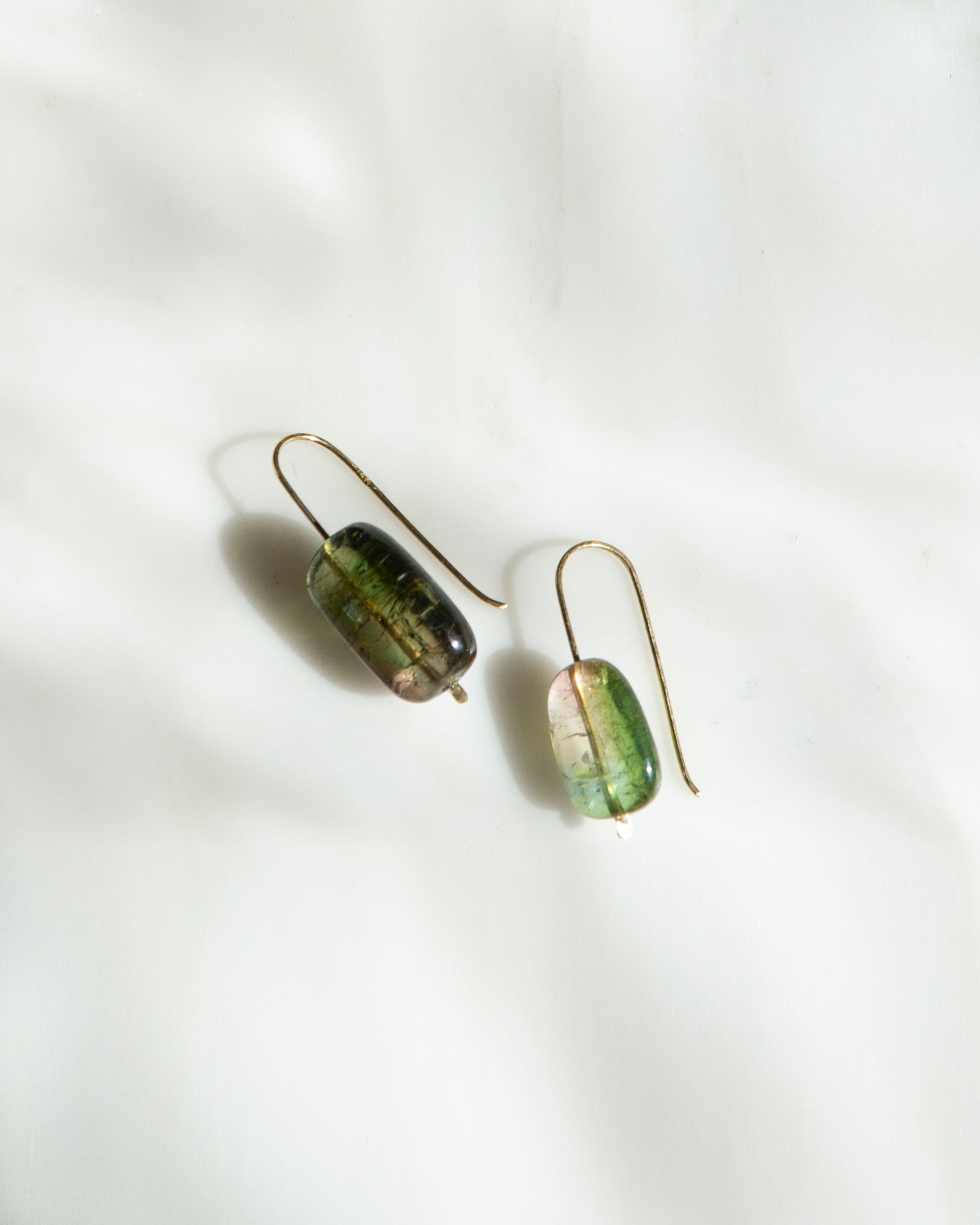 14K Elowen Tourmaline Drop Earrings