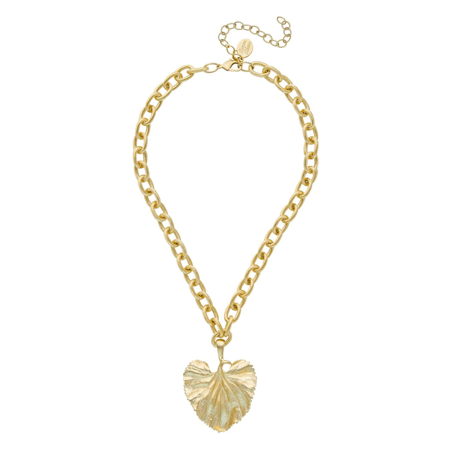 Lily Pad Chain Necklace