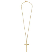 Long Tall Cross Necklace