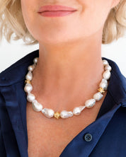 Baroque Pearl Bailey Necklace