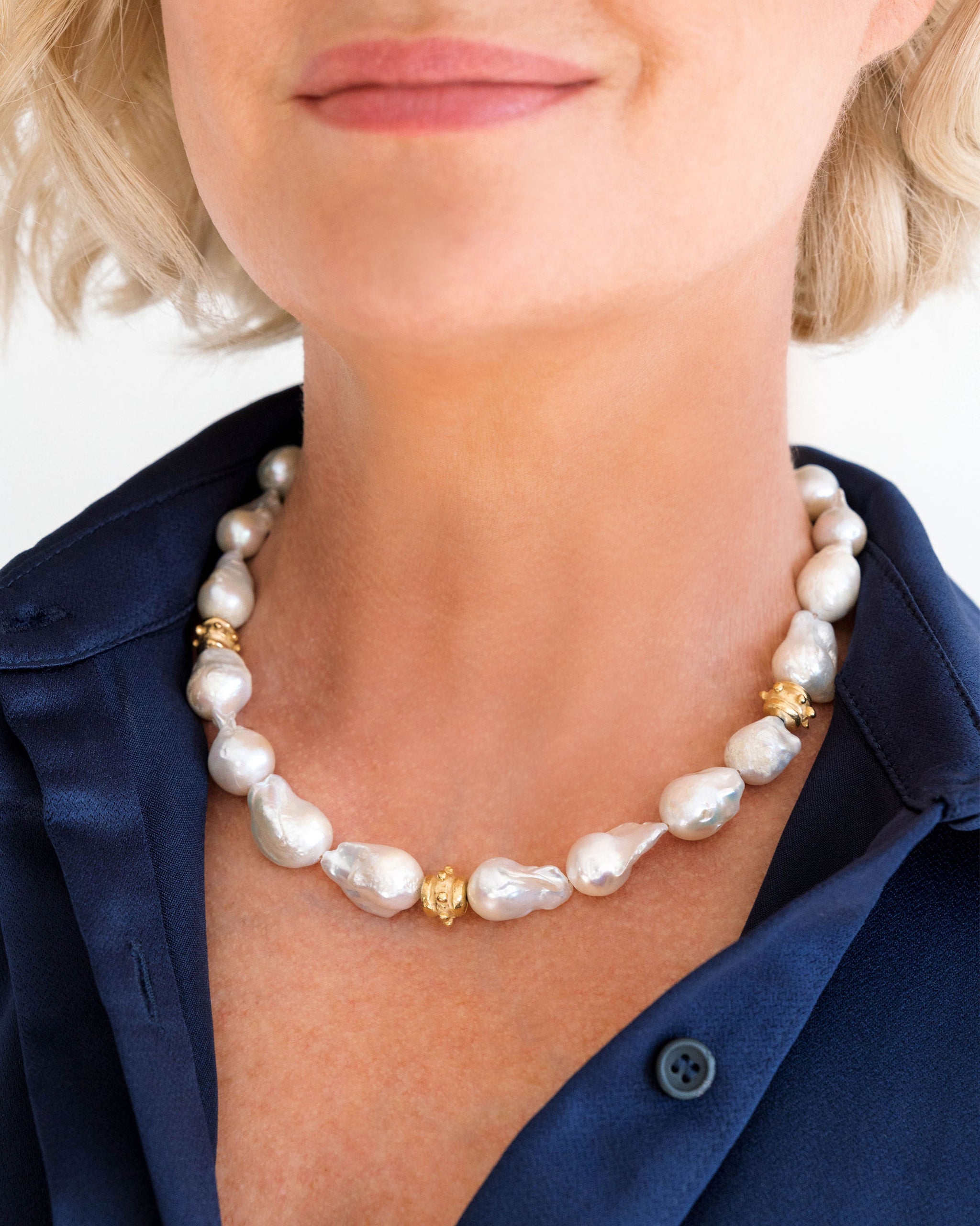 Baroque Pearl Bailey Necklace