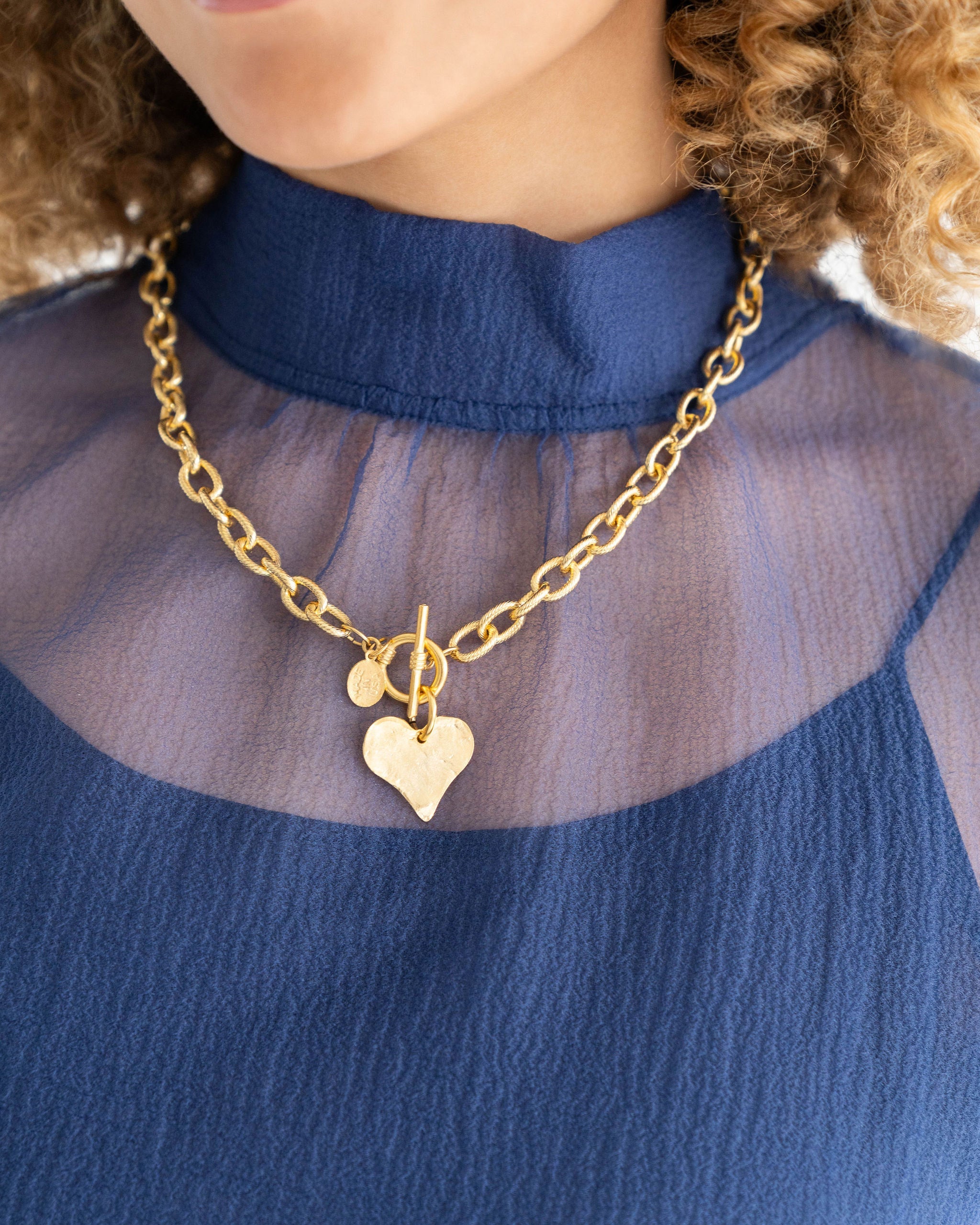 Heart Toggle Necklace