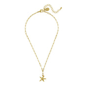 Starfish Paperclip Necklace