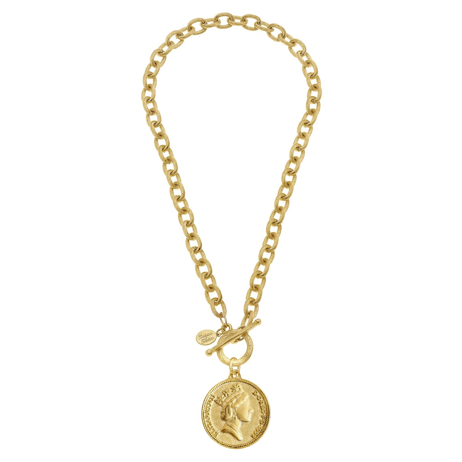 Queen Elizabeth Coin Necklace