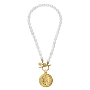 Queen Elizabeth Coin Necklace