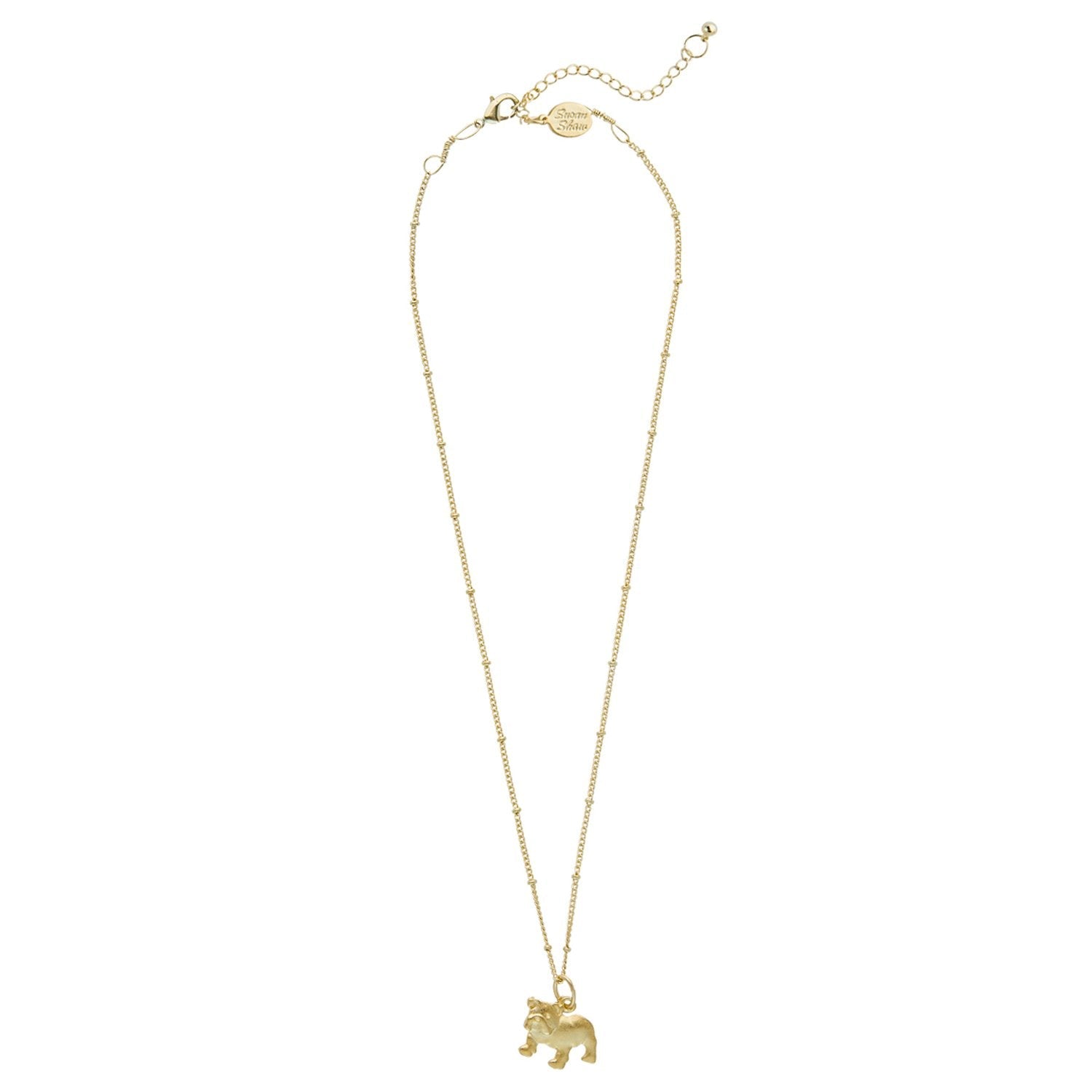 Dainty Bulldog Necklace