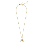 Dainty Bulldog Necklace