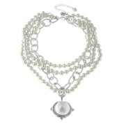 Pearl Cab Multi-Strand Pearl Necklace