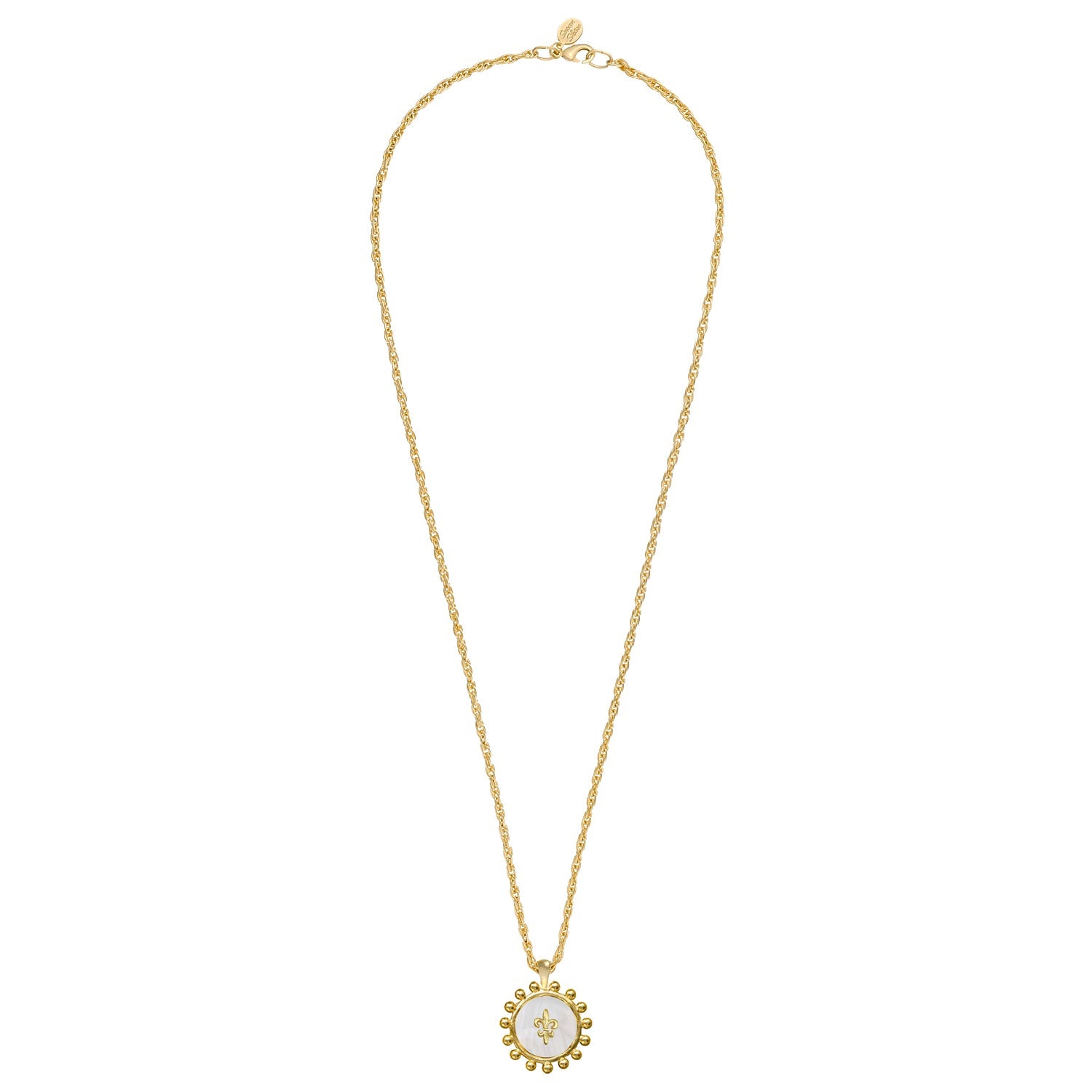 Sophie Long Fleur de Lis Necklace