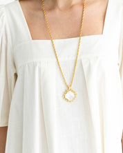 Sophie Long Clover Necklace