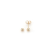 4mm Gold Ball Studs