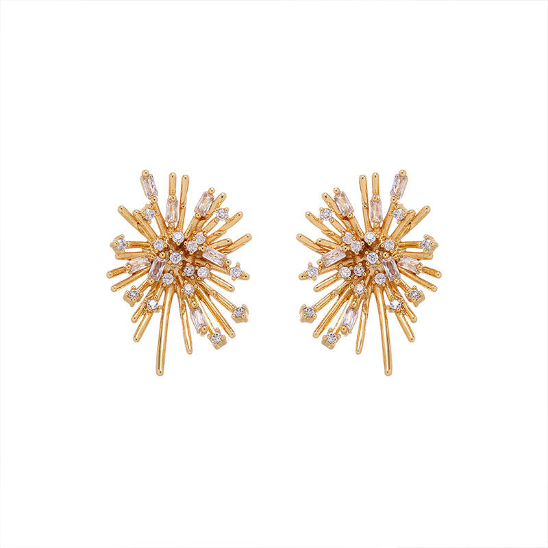 Fireworks CZ Earrings