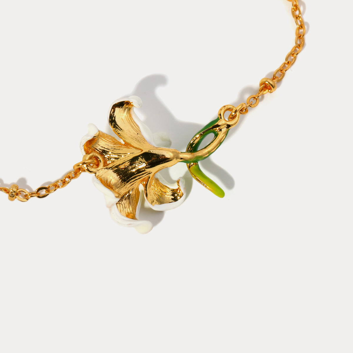 Lily Enamel Bracelet