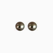 Tahitian Pearl Stud Earring Sterling Silver