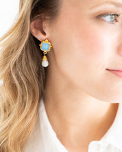 Madeline Pearl Drop Earrings